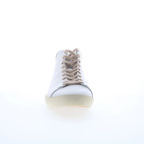 Gola Nova High Safari CLB196 Womens White Leather Lifestyle Sneakers Shoes