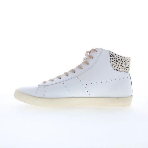 Gola Nova High Safari CLB196 Womens White Leather Lifestyle Sneakers Shoes