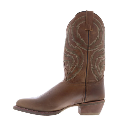 Laredo Boots Novak 70011 Mens Brown Leather Cowboy Western Boots