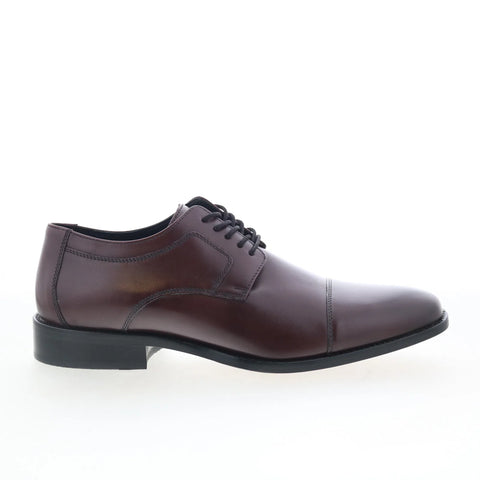 Johnston & Murphy Novic Cap Toe Mens Red Wide Oxfords Cap Toe Shoes