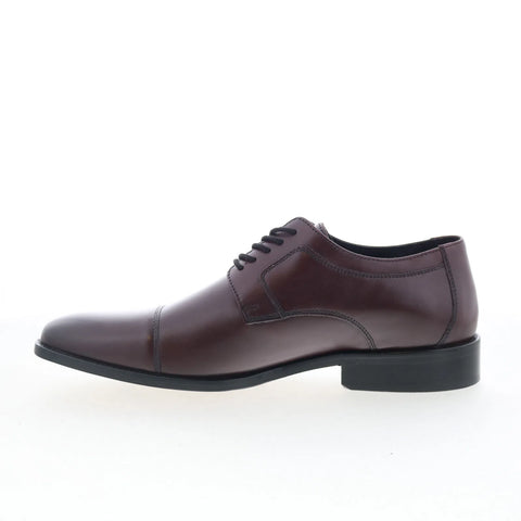 Johnston & Murphy Novic Cap Toe Mens Red Wide Oxfords Cap Toe Shoes