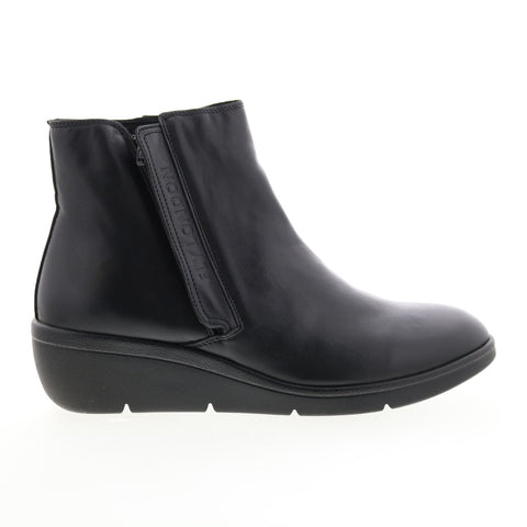 Fly London Nula NULA550FLY-004 Womens Black Leather Ankle & Booties Boots