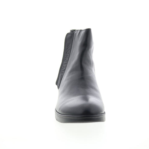 Fly London Nula NULA550FLY-004 Womens Black Leather Ankle & Booties Boots