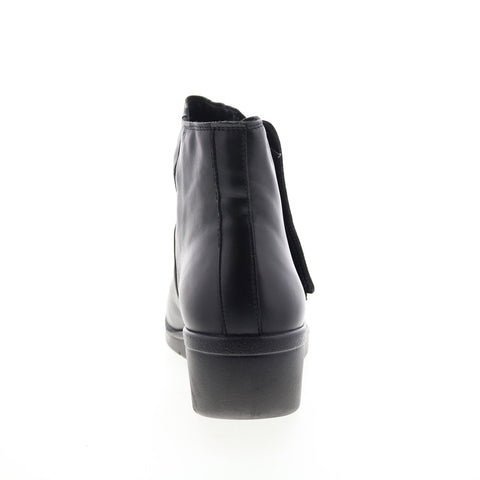 Fly London Nula NULA550FLY-004 Womens Black Leather Ankle & Booties Boots