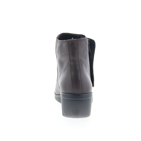Fly London Nula NULA550FLY-007 Womens Brown Leather Ankle & Booties Boots