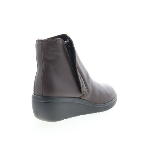 Fly London Nula NULA550FLY-007 Womens Brown Leather Ankle & Booties Boots