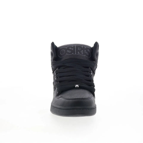 Osiris NYC 83 CLK 1343 2961 Mens Black Leather Skate Inspired Sneakers Shoes
