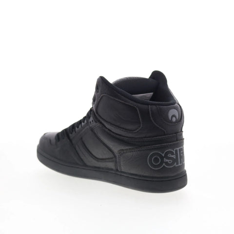 Osiris NYC 83 CLK 1343 2961 Mens Black Leather Skate Inspired Sneakers Shoes