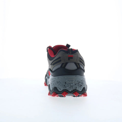 Fila Oakmont TR 1JM01258-607 Mens Red Leather Lace Up Athletic Hiking Shoes