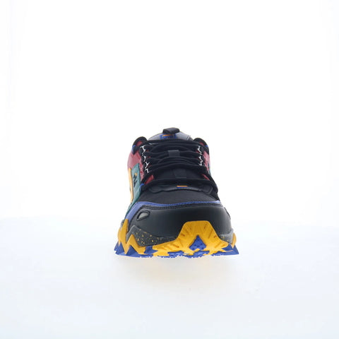 Fila Oakmont TR 1JM01565-028 Mens Black Leather Athletic Hiking Shoes