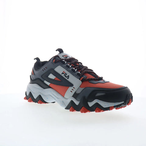 Fila Oakmont TR 1JM01565-603 Mens Orange Leather Lace Up Athletic Hiking Shoes