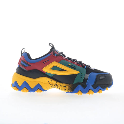 Fila Oakmont TR Trail 3JM01579-027 Boys Black Leather Athletic Hiking Shoes