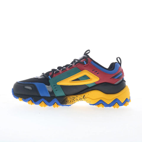 Fila Oakmont TR Trail 3JM01579-027 Boys Black Leather Athletic Hiking Shoes