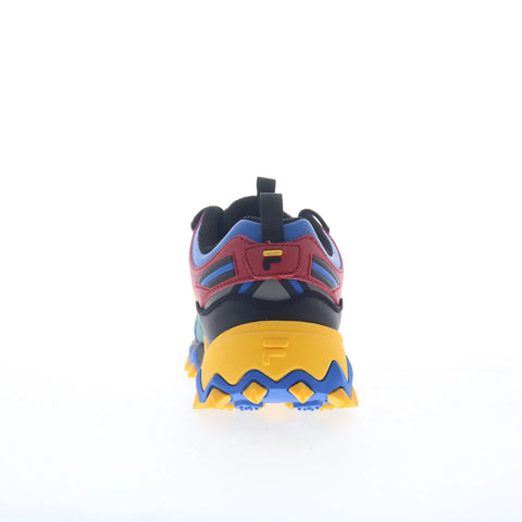Fila Oakmont TR Trail 3JM01579-027 Boys Black Leather Athletic Hiking Shoes