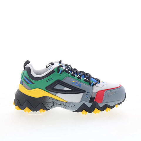 Fila Oakmont TR Trail 3JM01579-051 Boys Gray Synthetic Athletic Hiking Shoes