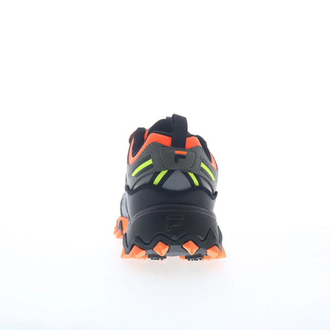 Fila Oakmont TR Trail 3JM01579-865 Boys Black Leather Athletic Hiking Shoes