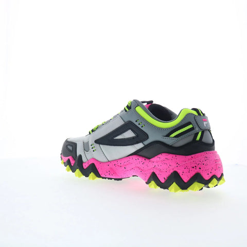 Fila Oakmont TR 5JM00949-059 Womens Gray Leather Athletic Hiking Shoes