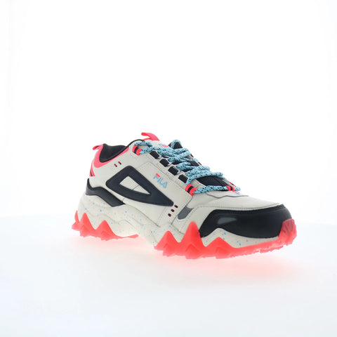 Fila Oakmont TR 5JM01249-119 Womens White Leather Athletic Hiking Shoes