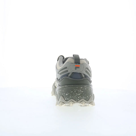 Fila Oakmont TR 5JM01566-101 Womens Gray Leather Athletic Hiking Shoes
