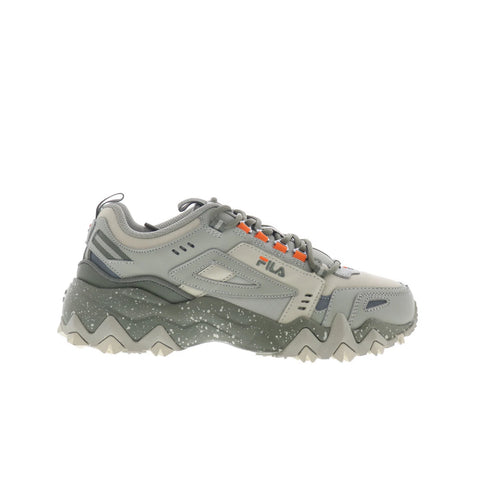 Fila Oakmont TR 5JM01566-101 Womens Gray Leather Athletic Hiking Shoes