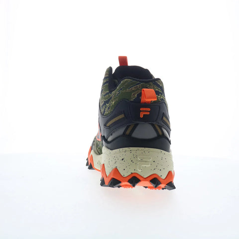 Fila Oakmont TR Mid 1JM01630-305 Mens Green Leather Athletic Hiking Shoes