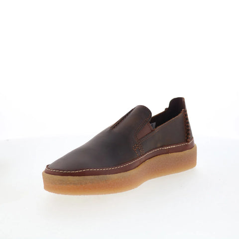 Clarks Oakpark Step 26176968 Mens Brown Loafers & Slip Ons Casual Shoes