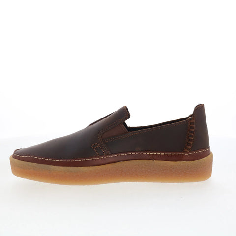 Clarks Oakpark Step 26176968 Mens Brown Loafers & Slip Ons Casual Shoes