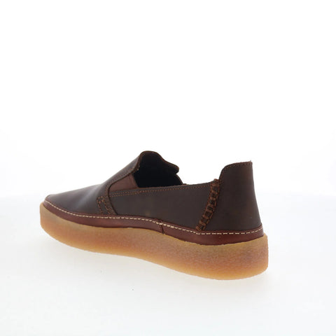 Clarks Oakpark Step 26176968 Mens Brown Loafers & Slip Ons Casual Shoes