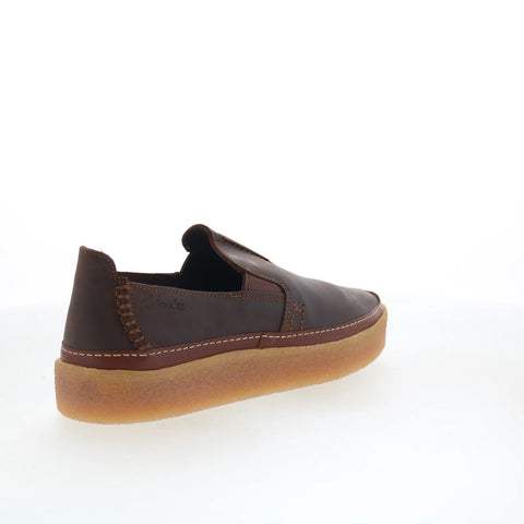 Clarks Oakpark Step 26176968 Mens Brown Loafers & Slip Ons Casual Shoes