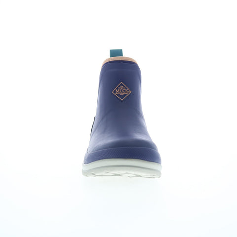 Muck Originals Ankle Waterproof OAW5FLR Womens Blue Synthetic Casual Boots