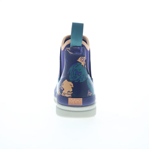 Muck Originals Ankle Waterproof OAW5FLR Womens Blue Synthetic Casual Boots