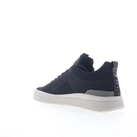 Steve Madden Odyssee ODYS02M1 Mens Black Canvas Lifestyle Sneakers Shoes