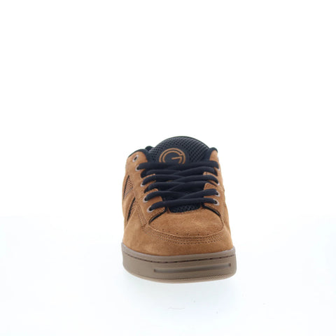 Emerica OG-1 6101000152203 Mens Brown Suede Skate Inspired Sneakers Shoes
