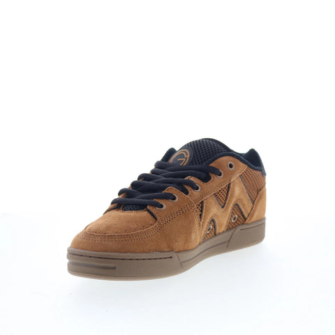 Emerica OG-1 6101000152203 Mens Brown Suede Skate Inspired Sneakers Shoes