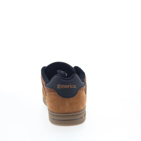 Emerica OG-1 6101000152203 Mens Brown Suede Skate Inspired Sneakers Shoes