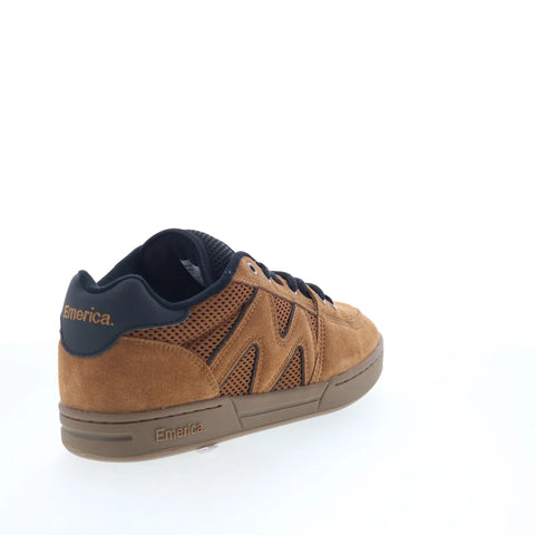 Emerica OG-1 6101000152203 Mens Brown Suede Skate Inspired Sneakers Shoes