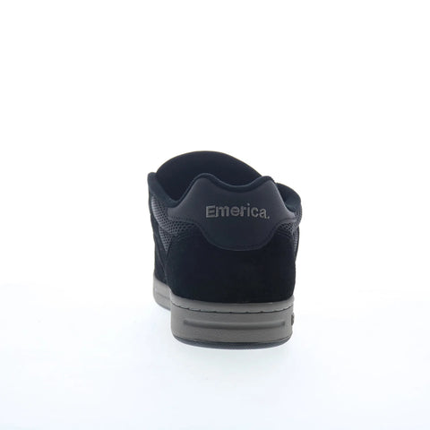 Emerica OG-1 6101000152570 Mens Black Suede Skate Inspired Sneakers Shoes