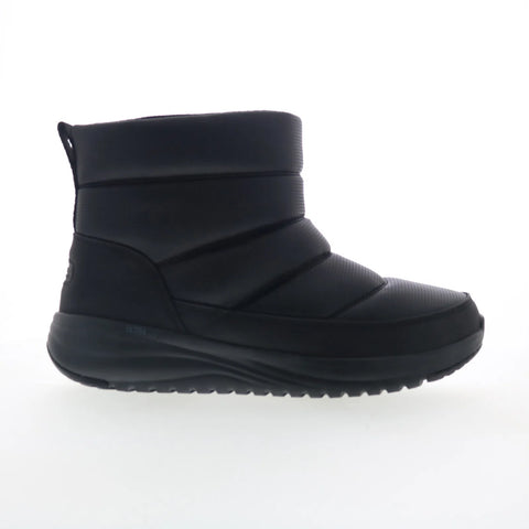 Skechers On The Go Stellar Everest 144776-BBK Womens Black Casual Dress Boots
