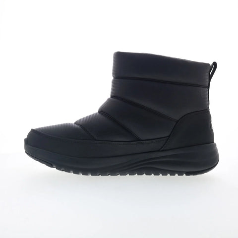 Skechers On The Go Stellar Everest 144776-BBK Womens Black Casual Dress Boots