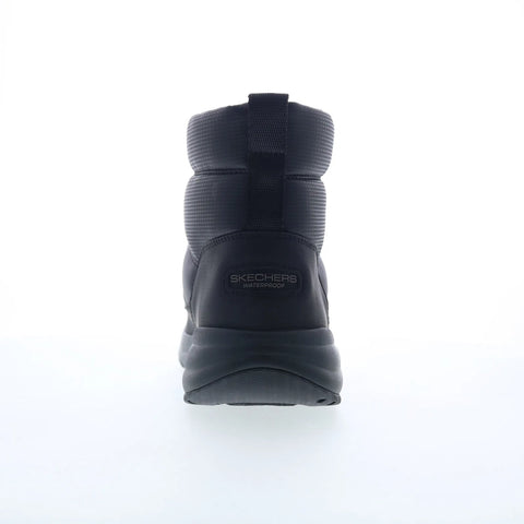 Skechers On The Go Stellar Everest 144776-BBK Womens Black Casual Dress Boots