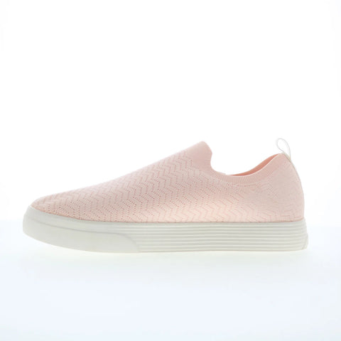 Reebok OnLux Slip On Womens Pink Canvas Slip On Lifestyle Sneakers Shoes