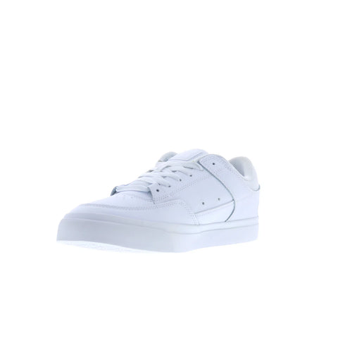 DC Onyx DC03659101-WHT Mens White Leather Skate Inspired Sneakers Shoes
