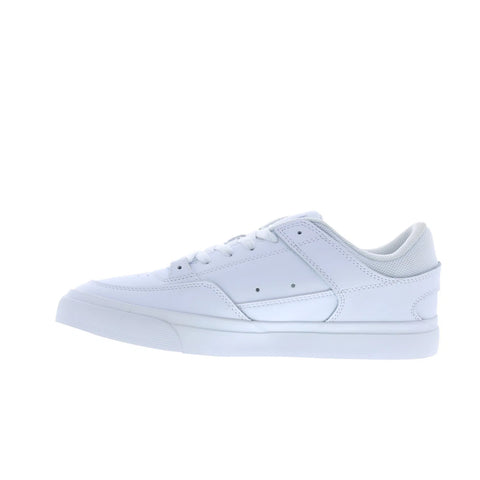 DC Onyx DC03659101-WHT Mens White Leather Skate Inspired Sneakers Shoes