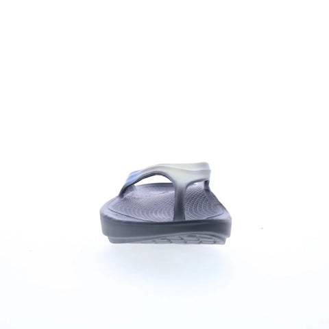 Oofos Oolala 1401 Womens Purple Synthetic Slip On Flip-Flops Sandals Shoes