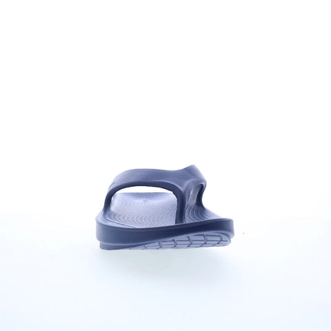 Oofos Ooriginal 1000 Mens Blue Synthetic Slip On Flip-Flops Sandals Shoes