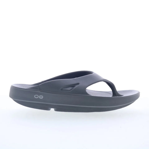 Oofos Ooriginal 1000 Mens Gray Synthetic Slip On Sport Sandals Shoes