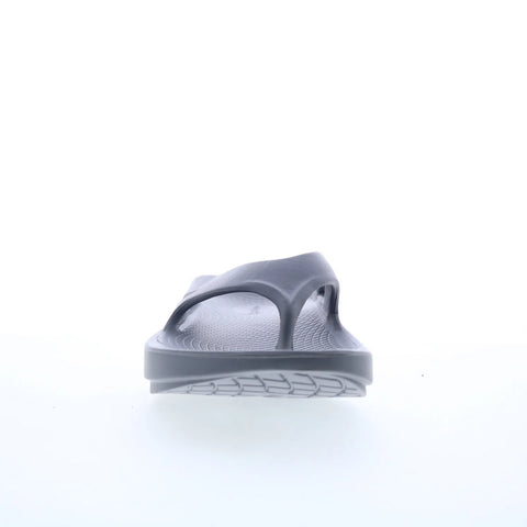 Oofos Ooriginal 1000 Mens Gray Synthetic Slip On Sport Sandals Shoes