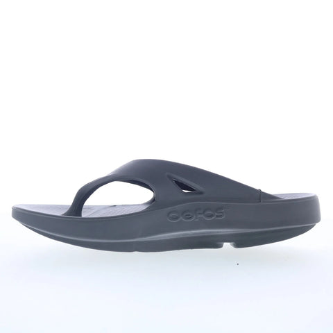 Oofos Ooriginal 1000 Mens Gray Synthetic Slip On Sport Sandals Shoes