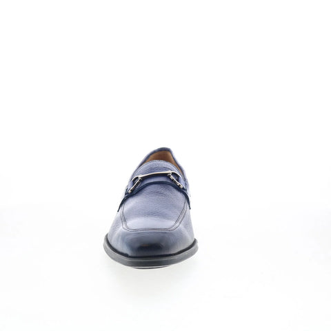 Mezlan Ornament Loafer 21253 Mens Blue Loafers & Slip Ons Casual Shoes