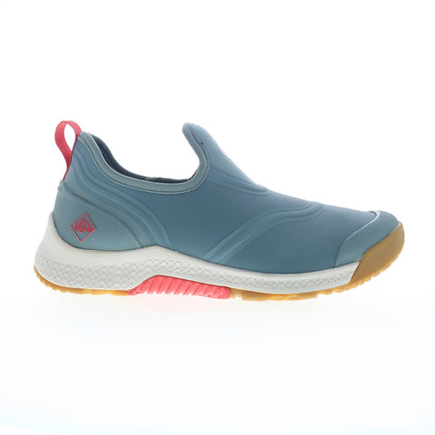 Muck Outscape Low Slip On Waterproof Womens Blue Loafers Casual Shoes